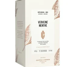 Infusion Verveine Menthe Bio - 20 sachets - GEORGE CANNON