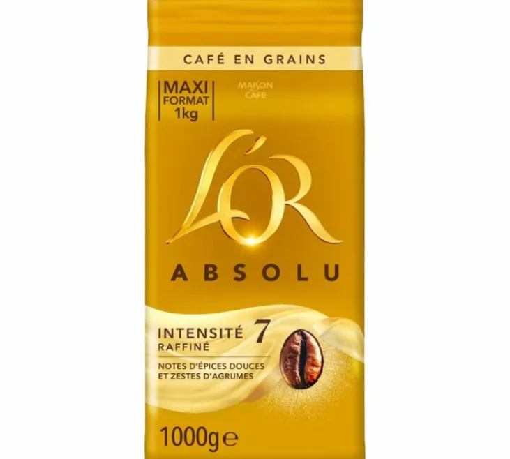 1 kg- Café en grain - Absolu - L'OR