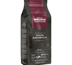 1 kg - Café en grain - Centopercento 100% Arabica - CAFFÈ MAURO