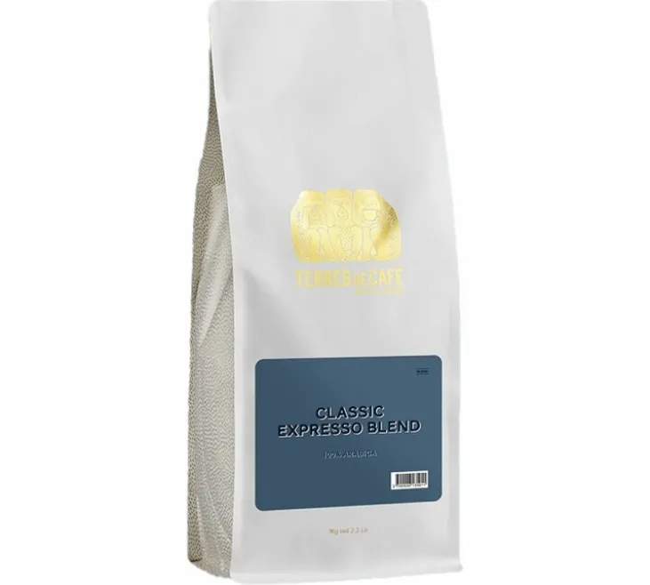 1 kg - Café en grain - Classic Expresso Blend 100% Arabica - TERRES DE CAFÉS