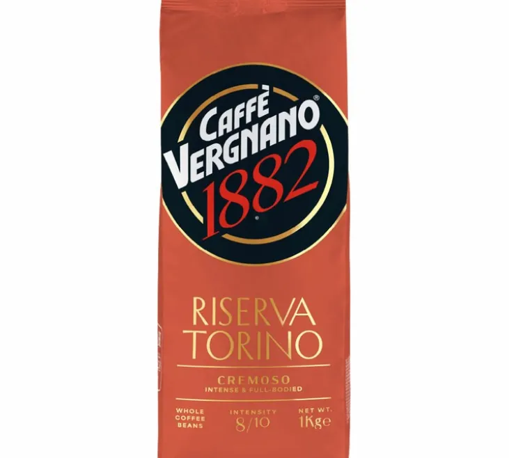 1 kg - Café en grain - Cremoso Riserva Torino - CAFFÈ VERGNANO