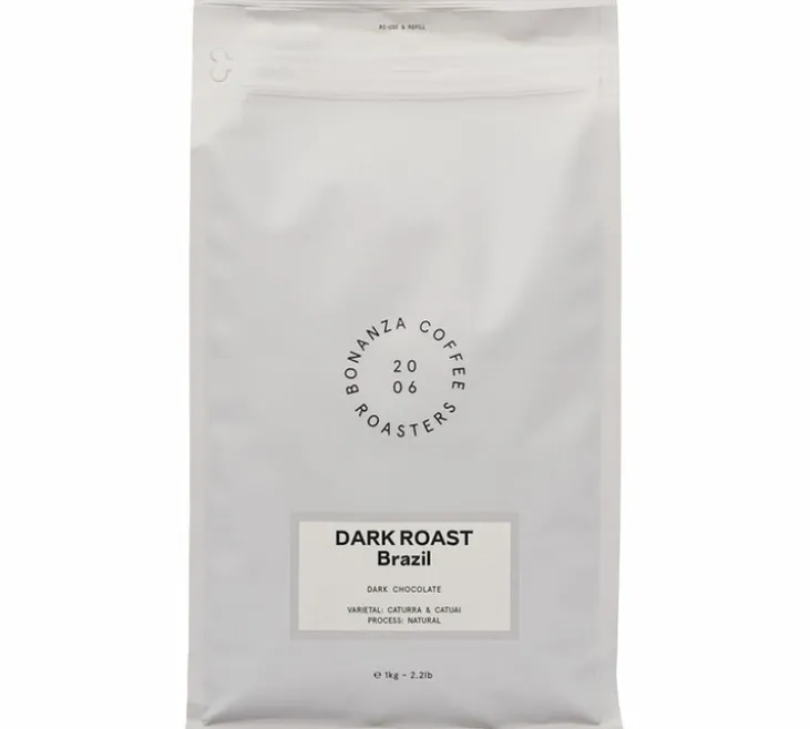 1 kg - Café en grain - Dark Roast - BONANZA COFFEE