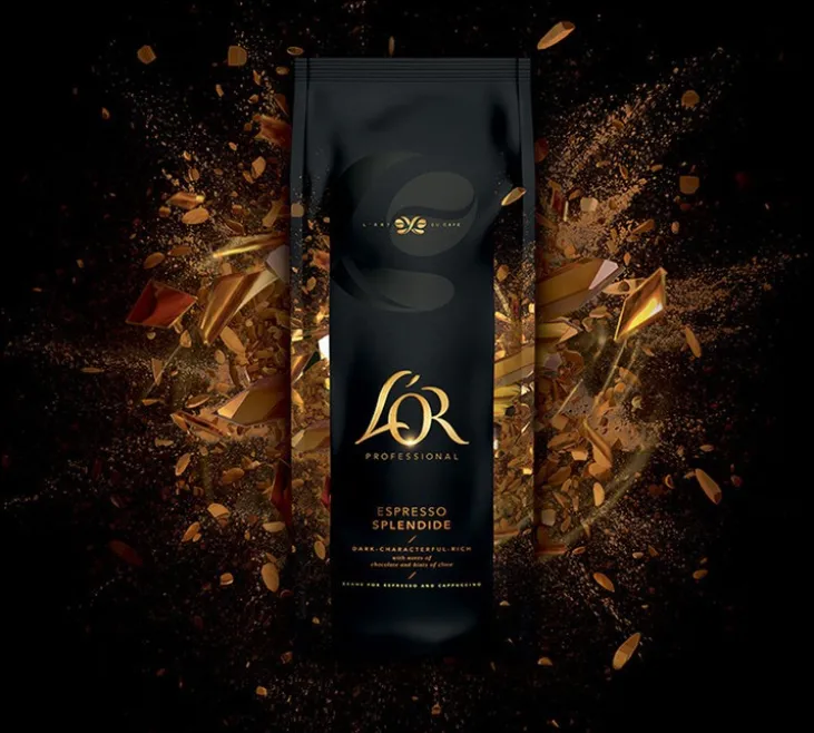 1 kg - Café en grain - Espresso Splendide Bio - L'OR