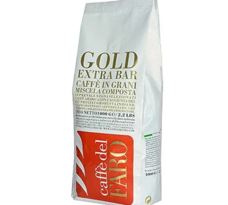 1 kg - Café en grain - Gold Extra Bar - CAFFÈ DEL FARO