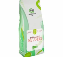 1 kg - Café en grain - Le Mélange des Andes Bio - GREEN LION COFFEE