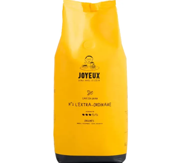 1 kg - Café en grain - N°2 L'Extra-ordinaire - CAFÉ JOYEUX