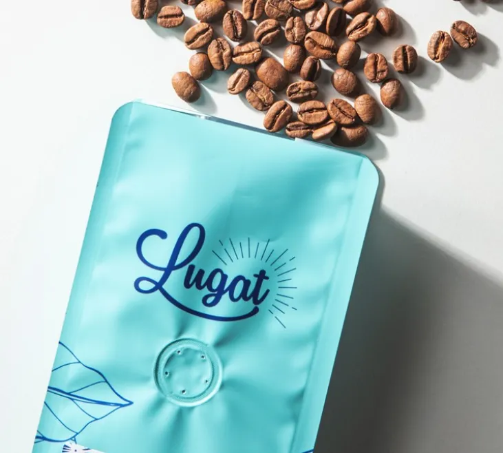 1 kg - Café en grain - Oasis Blend - Médaillé Meilleur Produit Bio - LUGAT