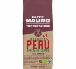 1 kg - Café en grain - Respect Perù Bio - CAFFÈ MAURO