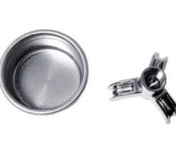 Kit filtre simple 3 tasses (21 g.) 58mm + bec 3 tasses 3/8 pour machine expresso