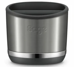 Knock Box SAGE inox noir pour 10 galettes SEA501BST