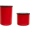 Lot de boîte de conservation métal rouge cerise mat 250 gr et 500 gr - Airscape