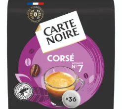 Lot de 180 Dosettes souples n°6 Corsé 5 x 36 - Carte Noire