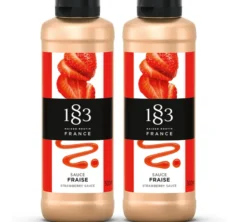 Lot de 2 Sauces Fraise 500 ml - 1883 ROUTIN