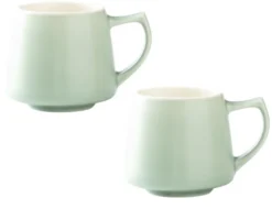 Lot de 2 tasses Aroma Cup Matte Green - ORIGAMI