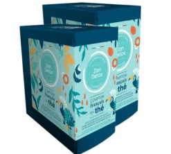 Lot de 2 Thé Vert Zan Detox - 40 sachets - COMPTOIR FRANÇAIS DU THÉ