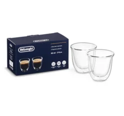 Lot de 2 verres Espresso 9 cl - DELONGHI