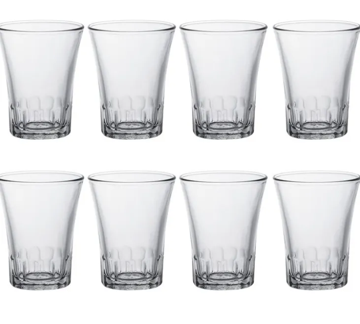 Lot de 2x4 Verres Amalfi 13cl - Duralex