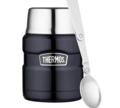 Lunch box isotherme inox Thermos King bleu nuit 47 cl - Thermos