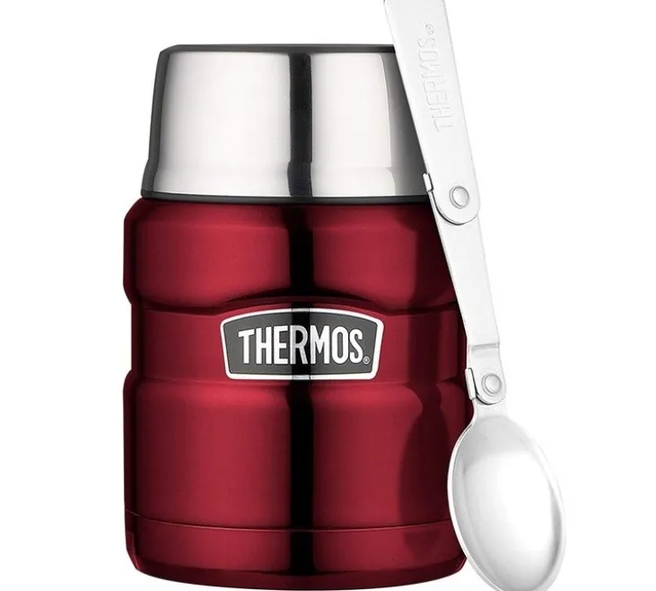 Lunch box isotherme inox Thermos King rouge 47 cl - Thermos