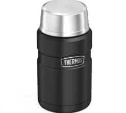 Lunch box isotherme inox Thermos King noir 71 cl - Thermos