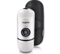 Machine à café portable Wacaco Nanopresso Blanc + étui