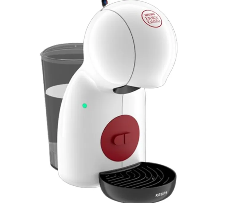 Machine à capsule Krups Piccolo XS blanche et rouge YY5218FD