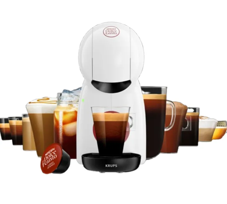 Machine à capsule Krups Piccolo XS blanche et rouge YY5218FD