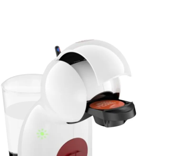 Machine à capsule Krups Piccolo XS blanche et rouge YY5218FD