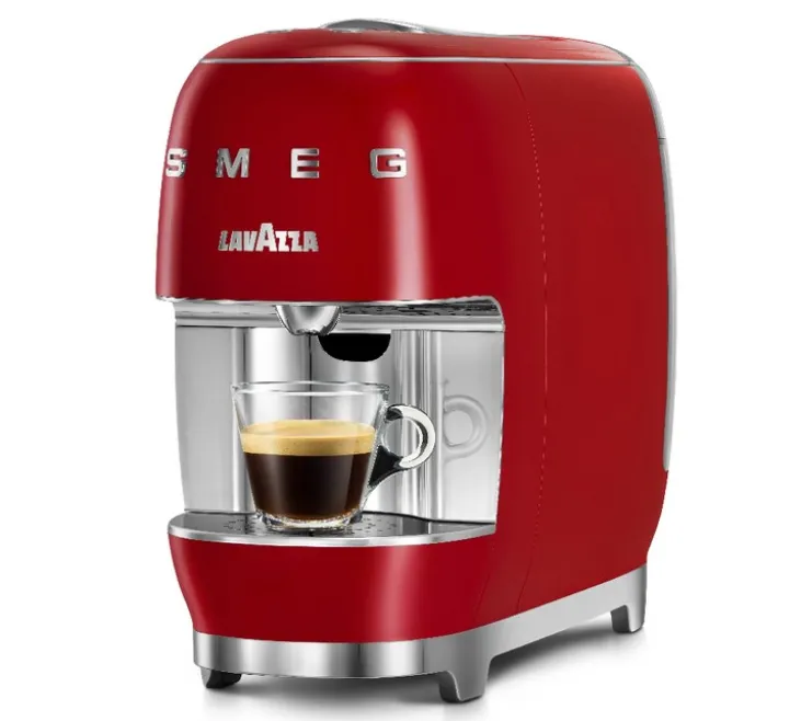 Machine à capsules A Modo Mio LM 200 Rouge - SMEG x Lavazza