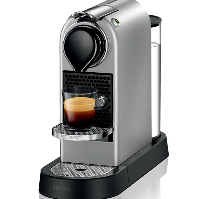 Machine à capsules Krups CitiZ Argent YY4118FD + Offre MaxiCoffee