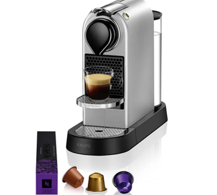 Machine à capsules Krups CitiZ Argent YY4118FD + Offre MaxiCoffee