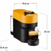 Machine à capsules Vertuo Pop Jaune ENV90.Y Nespresso - De'Longhi