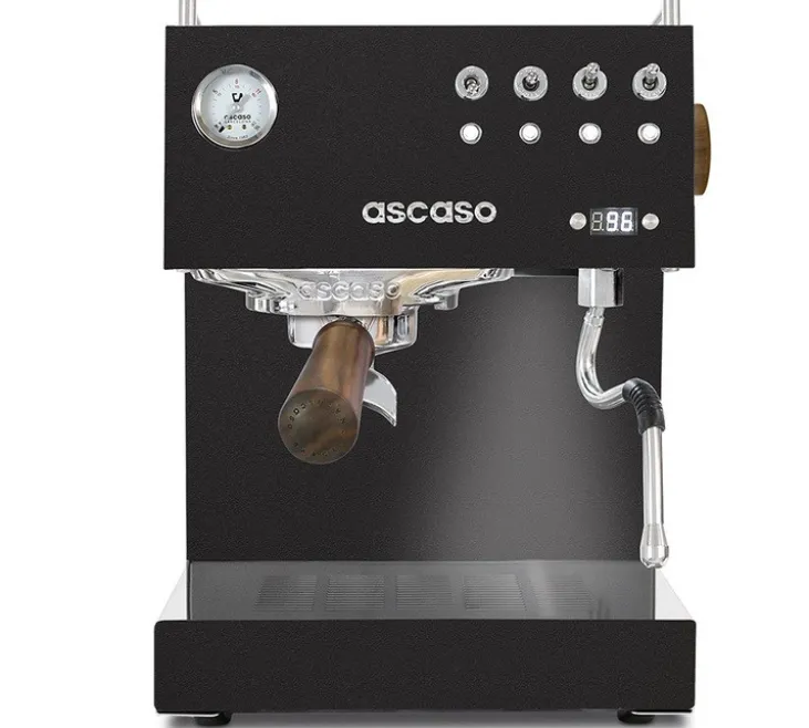 Machine expresso ASCASO Steel Uno PID Noire finition Bois