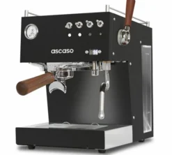 Machine expresso Ascaso Steel Duo Plus noire et bois