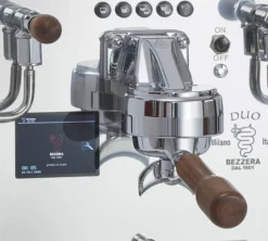 Machine expresso BEZZERA Duo DE inox et noir
