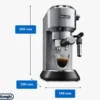 Machine expresso DELONGHI Dedica EC695.M inox brossé