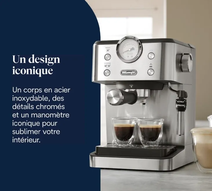 Machine Expresso DELONGHI EM450M Linea Classic Inox