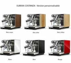Machine expresso EUREKA COSTANZA avec PID - panneaux personnalisables