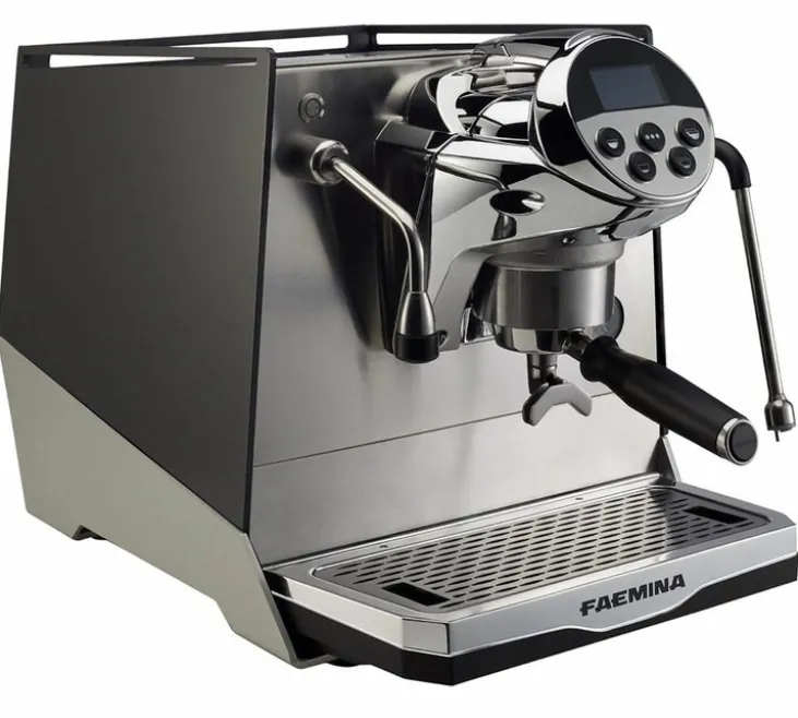 Machine expresso FAEMA Faemina noir/anodisé clair