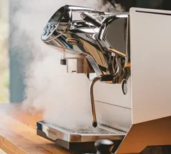 Machine expresso FAEMA Faemina blanc/anodisé clair