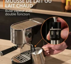 Machine expresso KRUPS Virtuoso + XP444C10 inox
