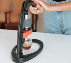 Machine expresso à levier FLAIR ESPRESSO Classic noire avec kit manomètre