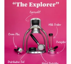 Machine expresso à levier ROK Espresso GC édition Explorateur