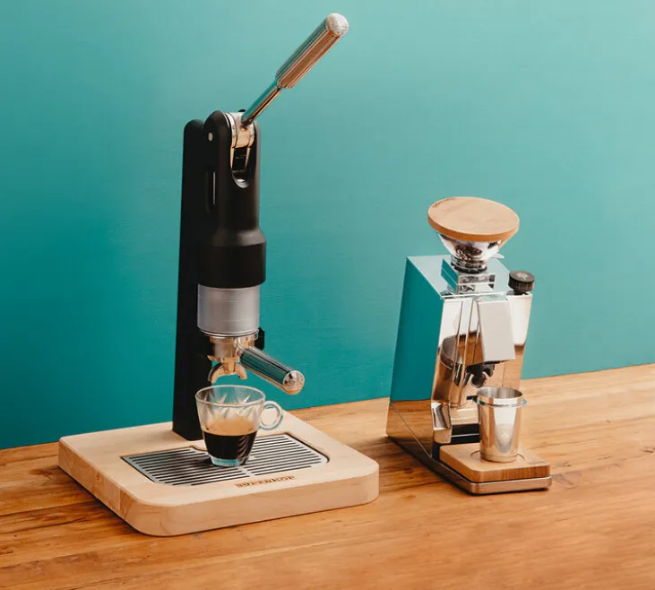 Machine expresso à levier SUPERKOP Noire