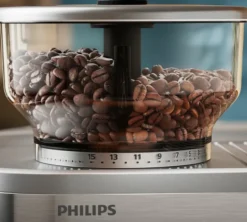 Machine expresso PHILIPS Barista Brew double bac à grains PSA3228/01 Métal