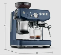 Machine expresso SAGE Barista Express Impress SES876DBL4EEU1 bleu prune