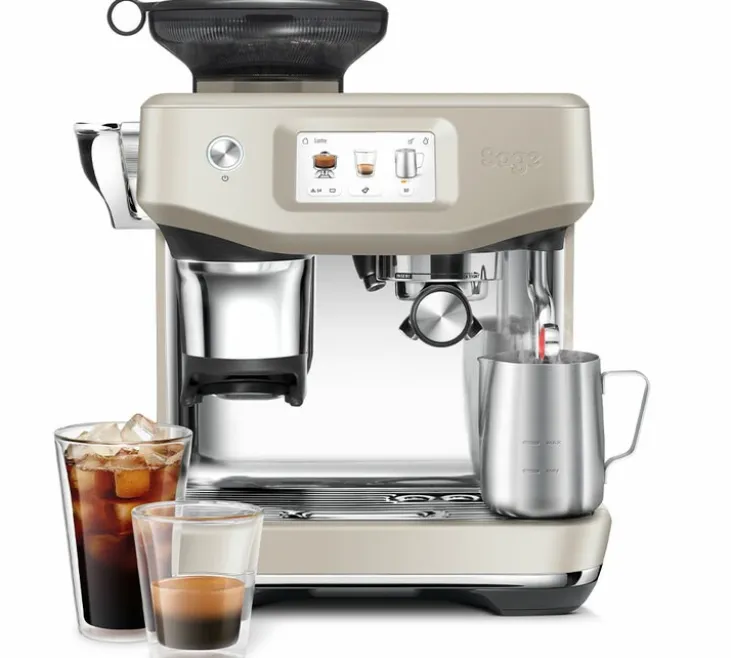 Machine expresso SAGE Barista Touch Impress SES881ALM4EEU1 Amande/Nougat
