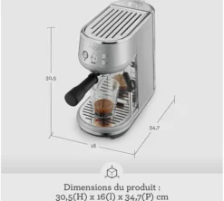 Machine expresso SAGE The Bambino SES450BTR4EEU1 Black truffle