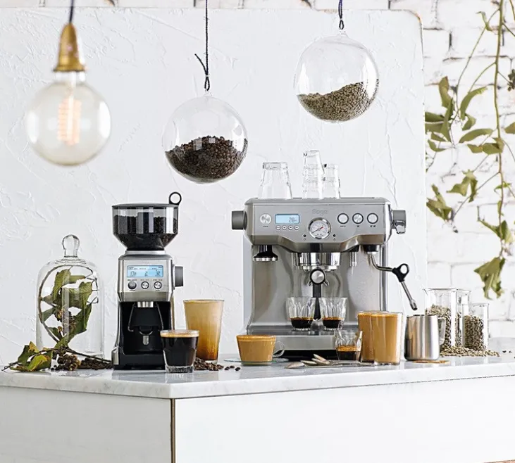 Machine expresso SAGE The Dual Boiler SES920BSS4EEU1 inox brossé