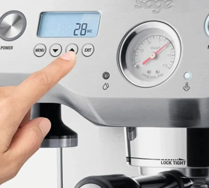 Machine expresso SAGE The Dual Boiler SES920BSS4EEU1 inox brossé